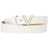 Valentino cintura Glow Belt W115 Bianco/Oro accorciabile