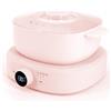 I·B·N G Riscaldatore per cera, depilazione professionale, temperatura regolabile, macchina per cera, depilazione, dispositivo per cera, con temporizzatore, per tutte le perle di cera calda (rosa)