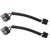 Simoni Racing C/H7 Kit 2 Dissipatori di Calore per Lampadine H7, Base in Ceramica Resistente alle Alte Temperature, per Lampadine Alogene e Xenon H7 ad Alta Potenza 12V, Installazione Plug and Play
