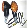 A-Pro A PRO Turn Signals Indicatori LED Motorcycle Universal Pair Motor Bike Scooter Black