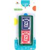FLYPOP'S - Set di Giochi di Carte e Tappetino - Gioco di Carte - 140357 - Multicolore - Cartone - 2-6 Giocatori - Giochi da Tavolo - Poker - Rummy - 22 cm x 11 cm - A partire dai 5 anni.