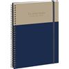 Exacompta 2901982E - Agenda settimanale da ufficio SAD 29S Gustave, 21 x 29,7 cm, da settembre 2026 a dicembre 2027-16 mesi, colore: Marina/Grecia