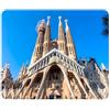 ELLENNE - Tappetino Mouse - Barcellona Sagrada Familia Gaudi Spagna | Panorama Città Mondo Foto Artistica - Mousepad 24x20cm per PC, Ufficio, Gaming e Laptop (Spagna - Barcellona - Sagrada Familia 5)