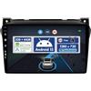 BXLIYER 9 Pollici Autoradio Per Suzuki Alto Nissan Pixo (2009-2016) - Senza fili CarPlay + Android Auto - Android 15 - GRATUITI Camera - DAB Volante Mirror-link DSP Dual-Band WIFI - 2 Din