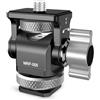 Plmvhpb Mount testa treppiede adattatore mini monitor 1/4 per fotocamera di montaggio monitor flash microfono LED luce di riempimento