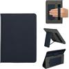 kwmobile Custodia Universale per 6-7 eReader Cover eBook Reader - Protezione eBook con Cinghia e Supporto da Tavolo - in Pelle PU - blu scuro