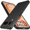 GIOPUEY Cover Compatibile con Honor Magic 8 PRO Air, Il Materiale TPU Ultrasottile Custodia, Anti Impronta Digitale Phone Case [Resistente all'Usura] [Antiscivolo] - Nero