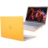 mCover Custodia compatibile solo per laptop Windows HP Pavilion Plus 14-EY0000 14-EW0000 serie 2023 ~ 2025 14-EW0000 (non compatibile con altri modelli HP), arancione