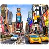 ELLENNE - Tappetino Mouse - USA America New York Times Square Taxi | Panorama Città Mondo Foto - Mousepad 24x20cm per PC, Ufficio, Gaming e Laptop (USA - New York - Times Square)
