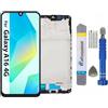 It'Go Full INCELL Display per Samsung A16 4G A165 LCD Schermo di Ricambio Touch Screen con Strumento Nero con Telaio di Alta Qualità