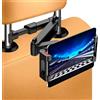 MAGIC SELECT Supporto Tablet Auto, Supporto Tablet Poggiatesta Estensibile, Universale Supporto Tablet con Rotazione a 360º per 5,5 - 10 Pollici con Cuscinetti in Silicone Antiscivolo, Accessori per Auto Bambini