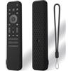 Generic Custodia protettiva per telecomando Sony RMF-TX810U/RMF-TX811U/RMF-TX910U, custodia morbida in silicone antiurto antiscivolo con cordino (nero)
