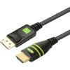 Techly 304321 Cavo Convertitore da DisplayPort a HDMI™ 2 m Nero