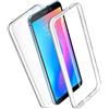 COPHONE® - Cover 360 compatibile con Xiaomi Redmi GO 100% trasparente 360 gradi, protezione integrale anteriore morbida + posteriore rigida