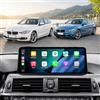 Generico VIBEX 10,25 pollici Autoradio Carplay Wireless & Android Auto Wireless per BMW serie 3 4 F30/F31/F32/F33//F34/F36 2012-2016 con sistema NBT, Touchscreen Stereo Ricevitore con AirPlay Link, Siri