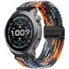 GIOPUEY Cinturini Magnetica Compatibile con Amazfit Balance 2 XT, Cinturino in Morbido Nylon Intrecciato [Unisex] [Traspirante] - Colourful