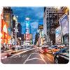 ELLENNE - Tappetino Mouse - USA America New York Times Square Traffico Taxi | Panorama Città Mondo Foto - Mousepad 24x20cm per PC, Ufficio, Gaming e Laptop (USA - New York - Times Square 1)