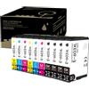 Amla 10 pezzi Compatibile Cartucce Epson 603XL Epson 603 per Epson XP 2100 XP 2105 XP 3100 XP 3105 XP 4100 XP 4105 XP 4150 XP 4155 Epson WF 2810 WF 2820 WF 2830 WF-2835 WF 2840 WF 2845 WF 2850 WF 2870