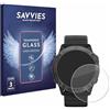 savvies Pellicola Vetro Temperato per Garmin Fenix 6X Pro Solar (3 Pezzi) Protezione, Schermo Protettivo, Glass Durezza 9H