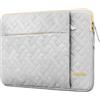 Lacdo Borsa Protettiva Custodia per 13 New MacBook Air M5 A3449 2026, M4 A3240 2025/M3 A3113/M2 A2681/M1 A2337, 13 MacBook Neo A18 Pro A3404 2026, 13 iPad Pro M5/iPad Air M4, Grigio Siderale