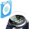 Lemxiee 2 Pezzi Pellicola Vetro Temperato per Amazfit Active 3 & 3 Premium