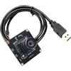 SVPRO Modulo fotocamera USB da 12 MP, fotocamera Lightburn 4K 30 fps IMX577 fotocamera USB 1080p 120 fps fotocamera ad alta velocità con obiettivo M12 con messa a fuoco manuale, fotocamera UVC per