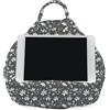 Rooms By Me Cuscino per tablet, eReader, smartphone e libri, con tasca per accessori, realizzato nel Regno Unito, oltre 50 disegni