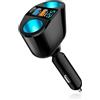 MIMIROOM Sdoppiatore Accendisigari Auto, 120W Presa Accendisigari Doppia, QC3.0/PD/2.4A Presa USB Accendisigari, Presa Accendisigari 12V/24V, Caricatore Auto USB C Adatto per Telefoni Cellulari GPS Videocamere