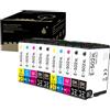 Amla 10 pezzi Compatibile con Cartucce Epson 502XL Epson 502 für Epson XP 5100 XP 5105 XP 5150 XP 5155 Epson WF-2860DWF WF-2865DWF WF-2880DWF WF-2885DWF WF 2860 WF 2865 WF 2880 WF 2885 (4BK+2CMY)