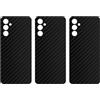 apgo BACK SKIN Film Pellicola protettiva Protezione Posteriore per Samsung Galaxy A54, skin sticker film foil vinyl Carbon Nero