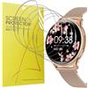 Blueshaweu Pellicola protettiva compatibile con AIMIUVEI smartwatch da donna 1,27'' G52, HD trasparente, pellicola protettiva flessibile in TPU [6 pezzi] per smartwatch AIMIUVEI G52 (trasparente)