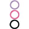 MAST INDUSTRIA ITALIANA SRL TROUSS 63 ELASTICO PER CAPELLI NERO/FUCSIA/VIOLA