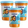 Generico 3X Confettura ZERO Albicocca, Marmellata Zero Zuccheri Aggiunti, Vegano e Senza Glutine, per zuegg 220g
