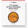 GymBeam Pasto Proteico FIT Ready to Eat - Pollo con Riso in Stile Asiatico - Delizioso, Ricco di Proteine e Nutrienti, Ideale per Viaggi ed Escursioni, Facile da Preparare, Con Latte di Cocco, 420 g