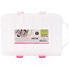 Vaessen Creative Valigetta Portaoggetti per Inchiostri ad Alcool 24 bottiglie Ø 2,5 cm - Scatole per Armadio 23,5 x 15,5 x 4,7 cm per Accessori Creativi per Oli Essenziali, Cosmetici e Flaconi