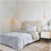 Italian Bed Linen Parure Copripiumino NO STIRO FANTASY - prodotto in Italia - Set Copripiumino - Letto Singolo, Microfibra - Sacco 150x200 cm + Patella e Federa 50x80 cm - Ornato Tex