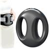 Jubepk Fat Burning Ring Massager, Deep Tissue Massager, 12 Inches Portable Device with Adjustable Speed, ABS Body with Ergonomic Grip, Fitness Tool Multiple Modes, Relaxation Supplies