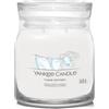 YANKEE CANDLE Signature Jar Candles Clean Cotton 368g - Candela Profumata