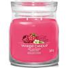 YANKEE CANDLE Signature Jar Candles Red Raspberry 368g - Candela Profumata