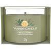 Yankee Candle Filled Votive Candles Sage & Citrus 37g - Candela Profumata