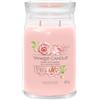 YANKEE CANDLE Signature Jar Candles Fresh Cut Roses 567g - Candela Profumata