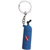 KiBcsLic Portachiavi per Bombola da Sub, Mini Portachiavi in PVC E Acciaio Inossidabile, Ciondolo, Adatto per Appassionati di Immersioni, Accessorio PE, Blu