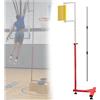 YTBHSHXZ Tester di misurazione del Salto Prova Verticale con Asta Reset telescopica da 5,6-11,8 Piedi, Trainer Portatile(Unique Colour)