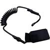 Lljsszr Leash da Surf per Longboard E Paddleboard - Colori Assortiti, Nero, 45 Centimetri
