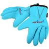 Oshhni Guanti da Sub Guanti per Immersione Termici Muta Antiscivolo Regolabili in Gomma Sintetica Protezione dal Sole E Anti Graffi Adatti per Nuoto Surf, Blu, L