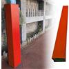 Generic Imbottitura per canestro da basket per pali quadrati, resistente agli urti, protezione di sicurezza per pali da 12,7 x 15,2 cm, 20,3 x 20,3 cm, protezione esterna avvolgente, rosso, 10 x 10 cm
