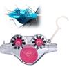 Generic Pulitore Catena Bici - Strumento Professionale per la Pulizia della Catena 3D per MTB e Bici da Corsa - Kit Lavacatena Portatile Accessori Ciclismo(Pink)