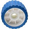 AsrMyjcx Rullo per Rimorchio Barca Ruota Rullo Wobble di Rullo di Prova in PP Materiale Durevole Assemblaggio Pratico Compatibile con Yacht Rimorchio, Blu
