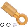 Wenoup Mountain Bike, Mountain Bike, Gruppo Testa Oliva, Gruppo a Cinque Fili per 90 Accessori di Ricambio, Oro