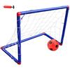 Tdoutop Porta Da Calcio Da Giardino, Porta Da Calcio Portatile, Porte Da Calcio Pieghevoli per Adulti per Uso Interno Ed Esterno, Perfette per Le Partite, 1 pallone da calcio